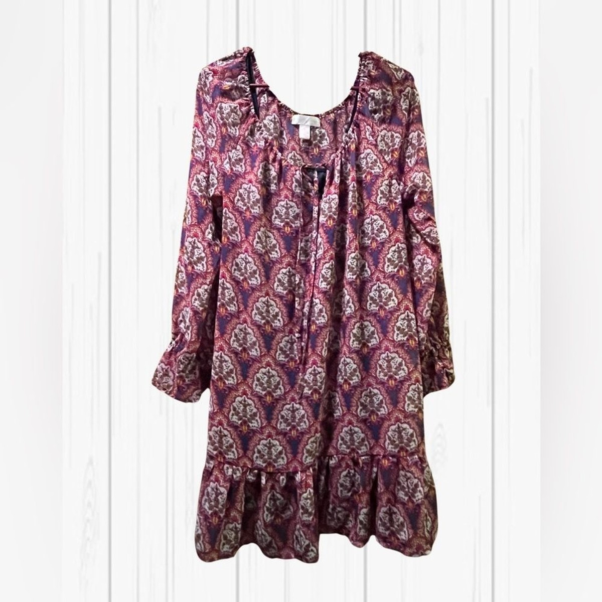 printed red dress Stole The Show Ruched Mesh Maxi Dress Floral Red