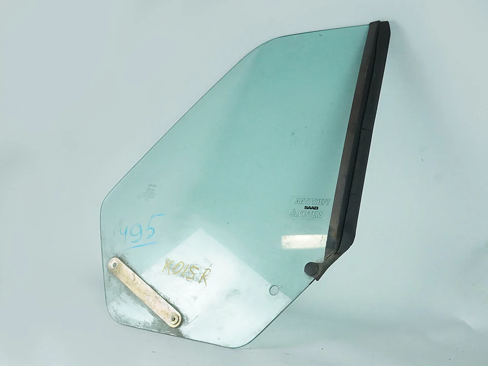 Saab 900 1988-1994 convertible 2 puertas ventana cristal cuarto pasajero trasero derecho Foto 2 de 4