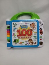 Leap Frog Learning Friends 100 Words Book Educational English Spanish Bilingual