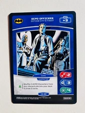 2018 DC PANINI METAK #C9 GCPD OFFICERS NM-MT CARD