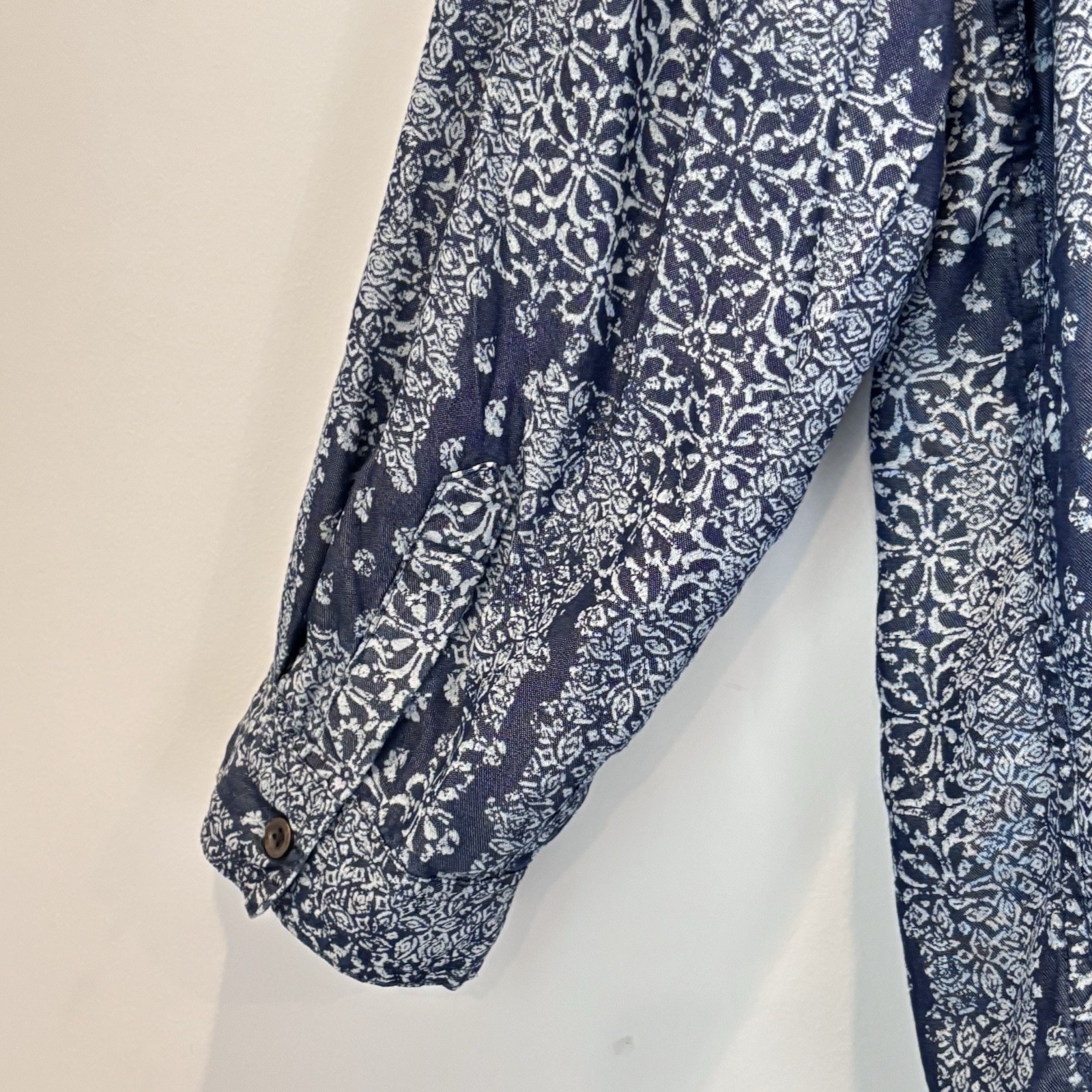 Catherines Lyocell  Floral Patchwork Boho Button … - image 19