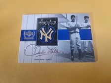 2000 U/D YANKEES LEGENDARY LUMBER SILVER JOE CHARLIE KELLER BAT CARD 