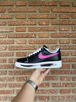Nike Air Force 1 07 Para-Noise Peaceminusone Mens 7 Black G-Dragon AQ3692-004