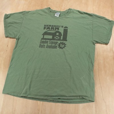 AMC The Walking Dead Hershel's Farm Zombie Storage t-shirt XL tag tv show promo