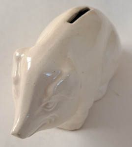 Antique Ceramic Pig Bank