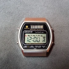 Vintage electronic watch SANYO 512-60, Japan, 70-80s,repair or spare parts RARE