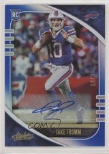 2020 Panini Absolute Rookie Signatures Blue Spectrum 19/30 Jake Fromm Auto 1da