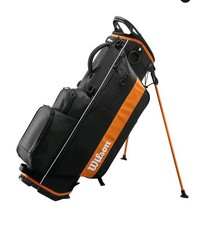 Wilson x31 Stand Carry Golf Bag Black & Orange New
