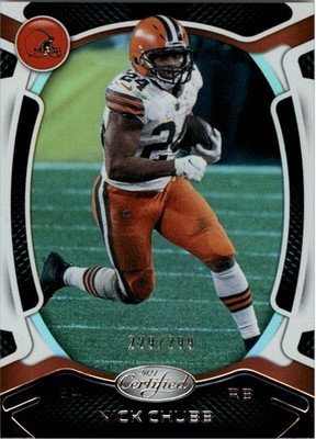 2021 Certified Mirror #21 Nick Chubb /299 - FB
