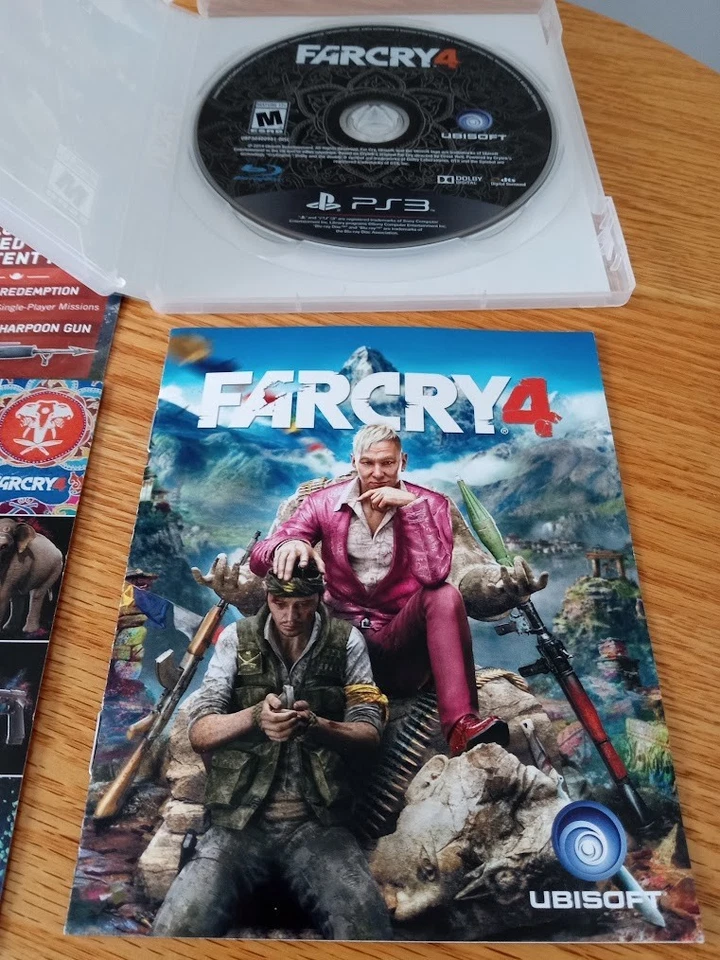 Far Cry 4 Limited Edition PS3 PlayStation 3 - Complete CIB - Black Label Ubisoft - Image 3 of 4
