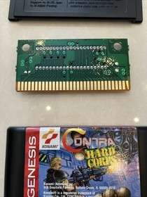 Contra: Hard Corps Sega Genesis Authentic Tested Game Case Reg Card READ DESCRIP