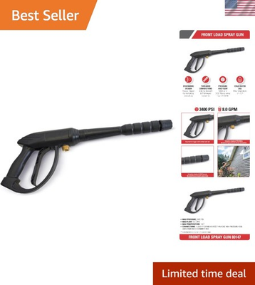 #ad Lightweight and Durable Pressure Washer Gun Ergonomic Cold Water Cleaning Tool $47.99