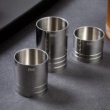 Praktischer Edelstahl Messbecher 25 ml 35 ml ...