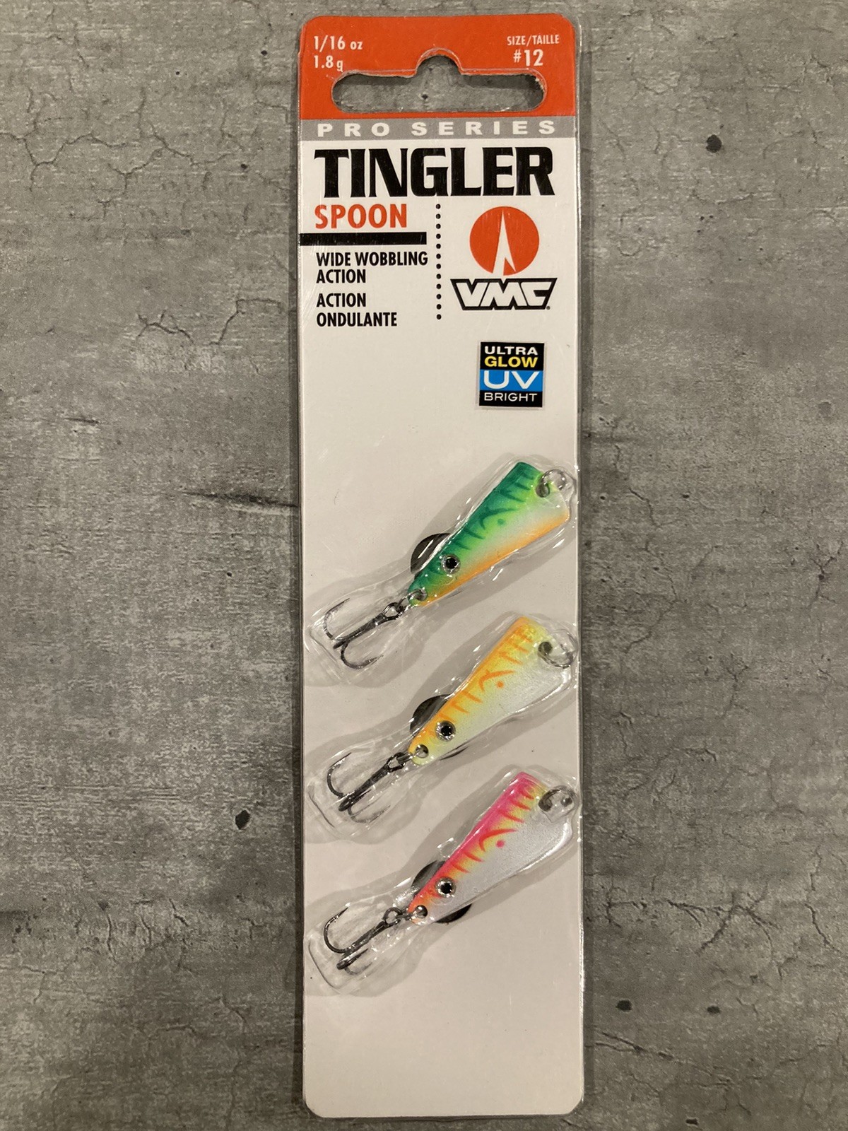 Lot of 27 VMC Tingler Spoons - All 1/16 oz Size - #12 Hook - 3 Color Patterns - Image 2