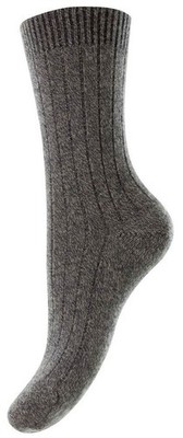Pantherella Damen Tabitha Einfach Kaschmir Socken - Grau