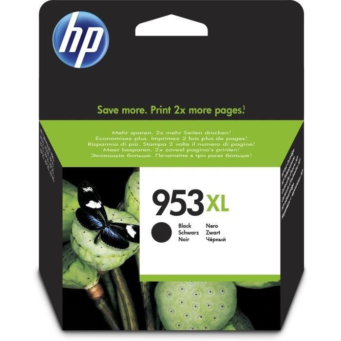 Cartouche d'encre HP 953XL Noir L0S70AE pour éviter les pannes sur OfficeJet Pro 8710