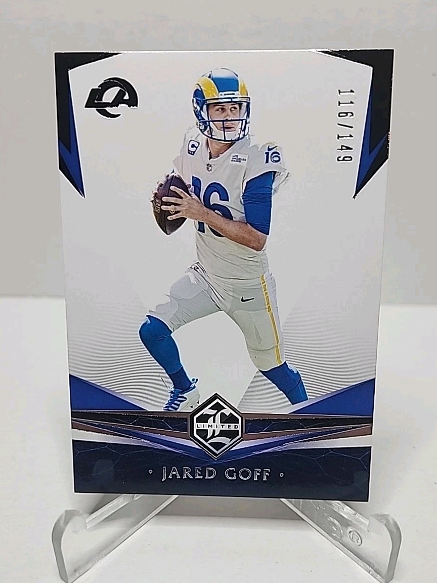 2020 Limited Silver Spotlight #80 Jared Goff 116/149 LA Rams, Detroit Lions 