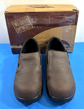 NEW 13 EE MENS AVENGER COMPOSITE TOE WP METAL FREE WORK SHOES A7108 BROWN