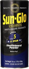 Sunglo 5 Shuffleboard Powder Wax 16 oz. 16 Ounce Pack of 1 , Purple 5 Star