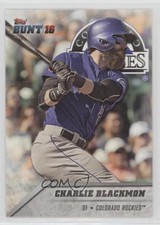 2016 Topps Bunt Charlie Blackmon #130 hx2