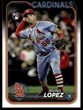 2024 Topps Irving Lopez Rookie St. Louis Cardinals #573