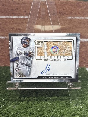 2023 Topps Inception First Milestones Oscar Colas RPA RC Rookie Auto FMAR-OC /99