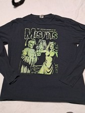 The Shocking Return Of The MISFITS Long Sleeve Shirt 2017 Size Large