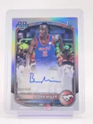 BOOPIE MILLER 2025-26 BOWMAN CHROME U 1ST REFRACTOR AUTOGRAPH /499 Q2045