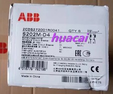 1PC ABB miniature circuit breaker S202M-D4