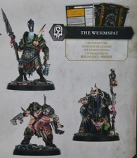 Warhammer AoS Underworlds Maggotkin of Nurgle The Wurmspat NEW w/CARDS