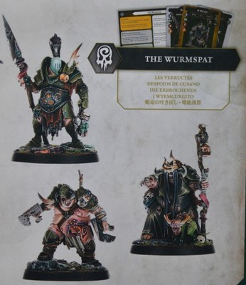 Warhammer AoS Underworlds Maggotkin of Nurgle The Wurmspat NEW w