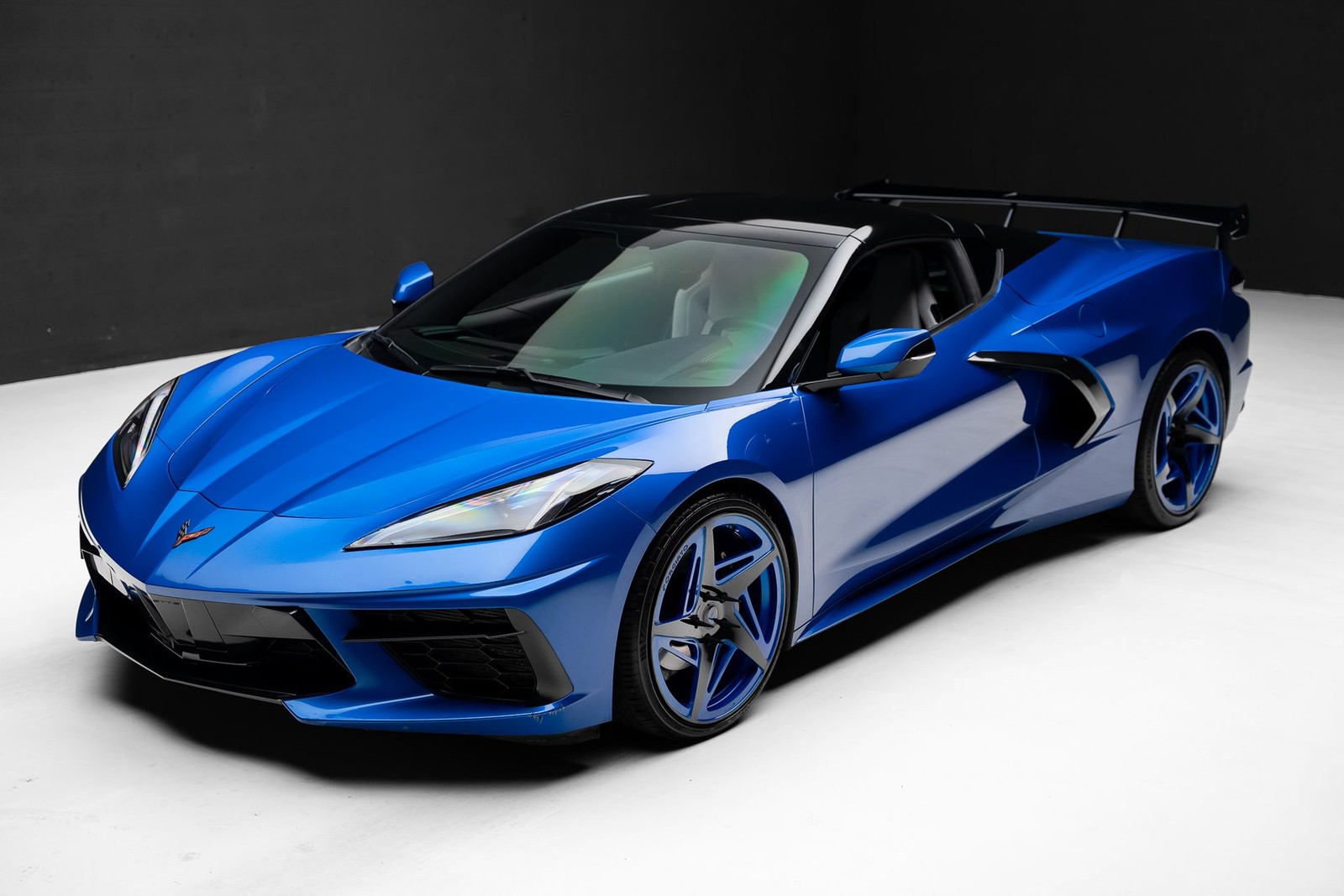 2020 Blue Metallic Chevrolet Corvette   | C8 Corvette Photo 5