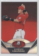 2011 Bowman Platinum Prospects Red 3/25 Yasmani Grandal #BPP16 i2t