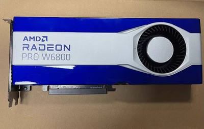 AMD Radeon PRO W6800 32GB GDDR6 6x Mini DP Professional GPU | eBay