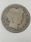 1909 O G/AG  VERY SCARCE BARBER QUARTER