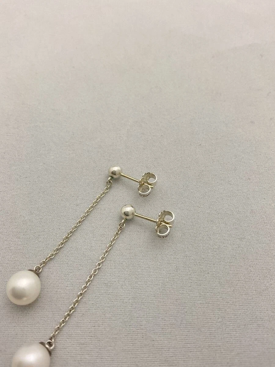 TIFFANY & Co. Perlenkette Ohrringe Silber 925