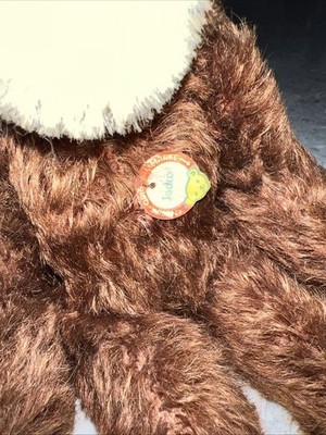 Vintage Steiff Jocko Monkey Brown Mohair Jointed 12