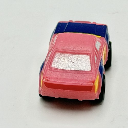 Micro Machines Vintage Dodge Charger Funny Car Pink Blue Galoob - Afbeelding 3 van 6