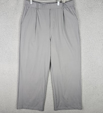 Halara Soft Halo Tek Air Trouser Pants Womens L Breathable Stretch Comfort Wide