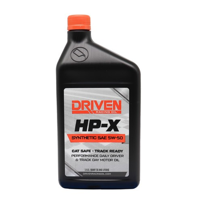 #ad DRIVEN RACING OIL Motor Oil HP X 5W50 Synthetic 1 qt Each 17506 $29.71