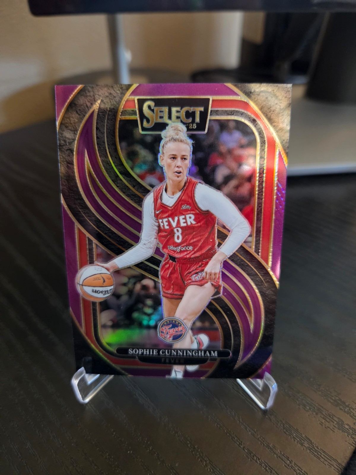 2025 Panini WNBA Select Fever Sophie Cunningham Premier Purple Prizm /149