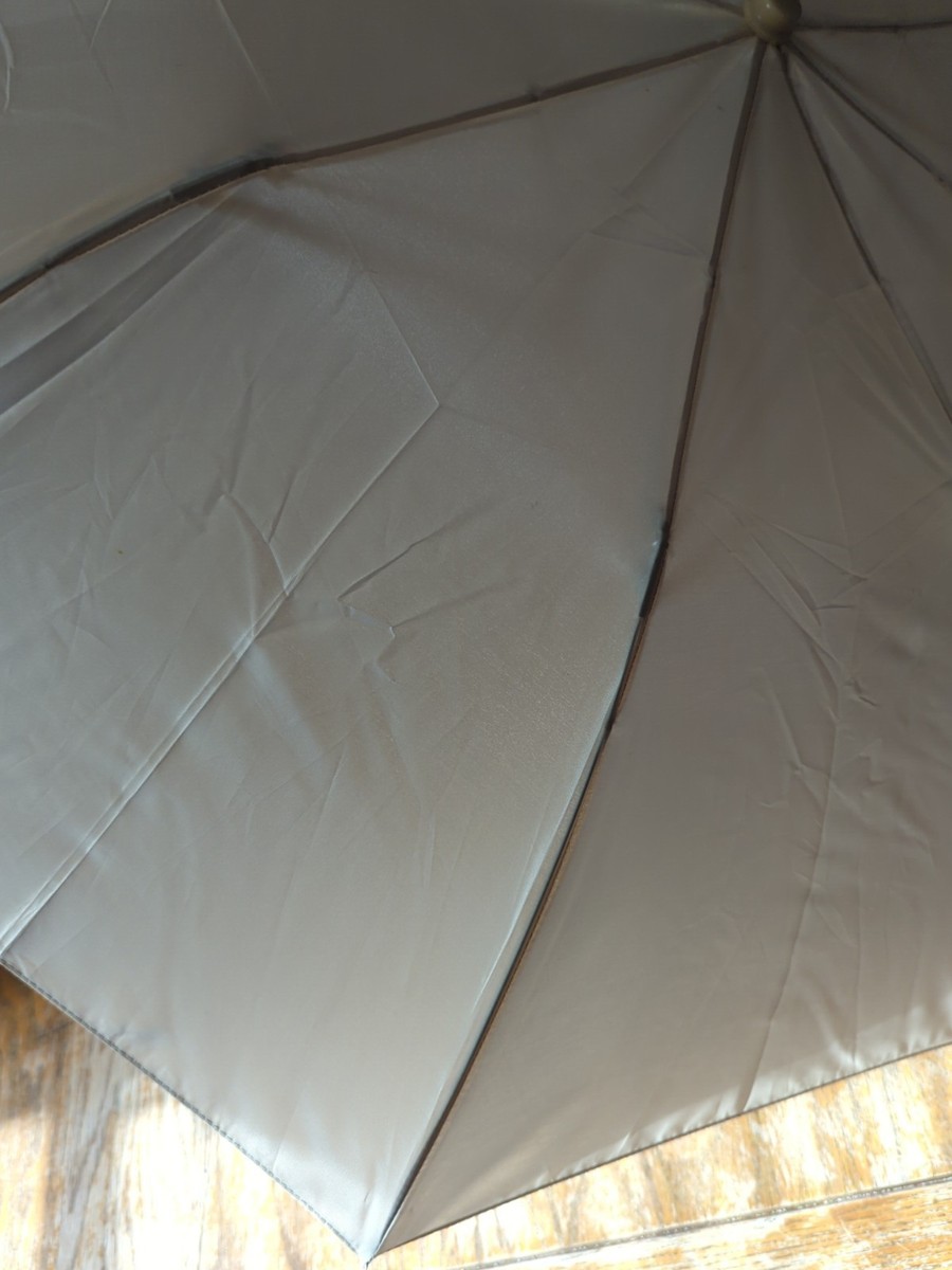 VINTAGE The Humane Society Of The United States Umbrella Tan  Push Button Open View 3