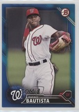 2016 Bowman Draft Top Prospects Blue 53/150 Rafael Bautista #BD-195 0sj