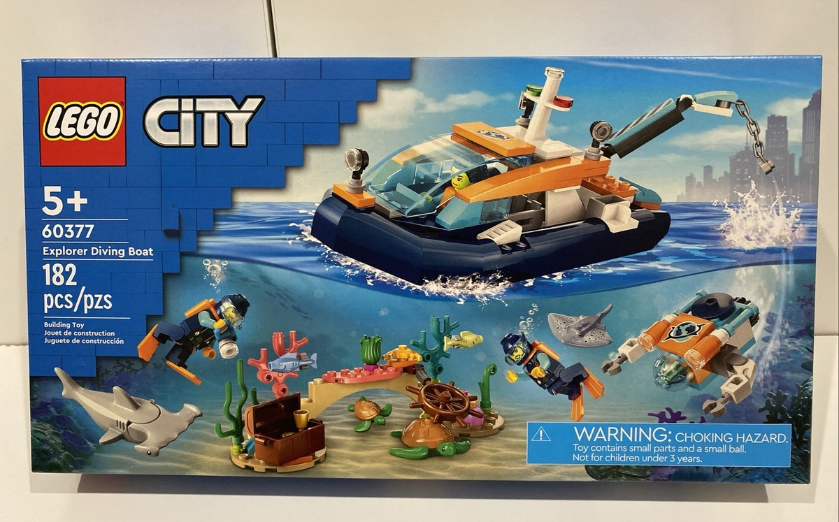 LEGO CITY: Explorer Diving Boat (60377)