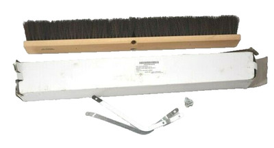 Ability One 30'' Block No Handle Floor Brush Push Broom Head Medium Filament