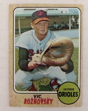 1968 Topps #428 Roznovsky 