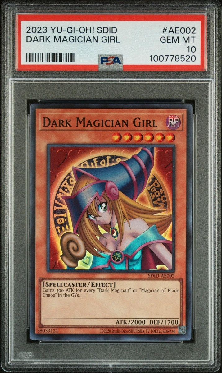 Dark Magician Girl Yu-Gi-Oh! TCG Professional Sports Authenticator