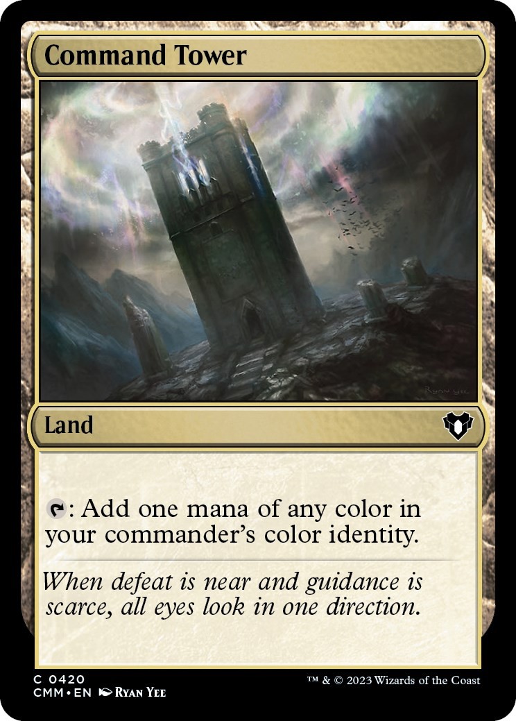 NM - Command Tower [CMM - 420] Commander Masters