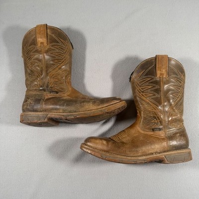 Irish Setter Marshall 83923 Brown Leather Waterproof Work Boots Mens 13D EH