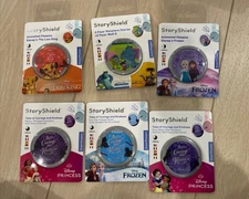 6 Story Shields For StoryPhones, Frozen, Lion King, Disney Princess, Monster Inc